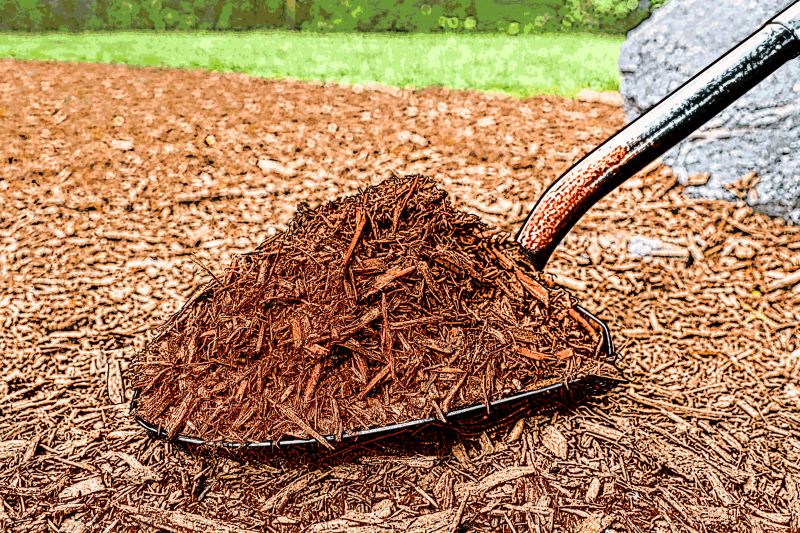 Black Mulch Installation in Honolulu, HI