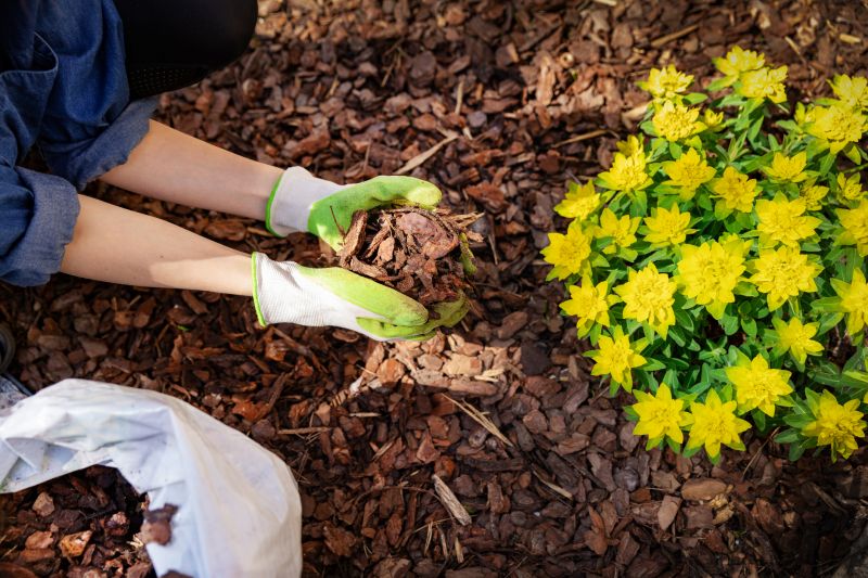 Garden Mulch Installation in Ventura County, CA
