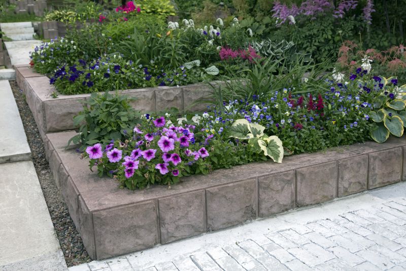 Raised Flower Bed Installation in Ventura County, CA